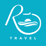 Renaissance Travel logo blue background
